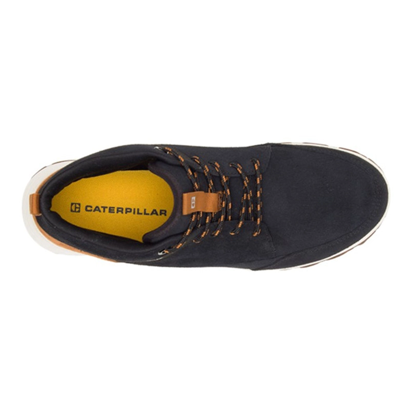 ZAPATILLA BOTIN CAT HOMBRE QUEST MID AZUL - 3