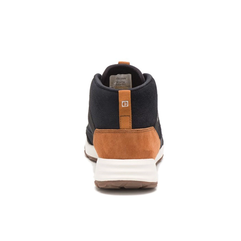 ZAPATILLA BOTIN CAT HOMBRE QUEST MID AZUL - 4