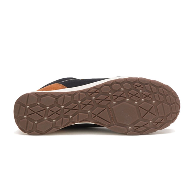 ZAPATILLA BOTIN CAT HOMBRE QUEST MID AZUL - 5