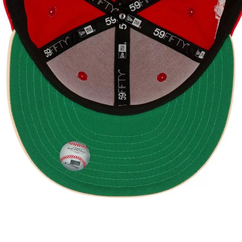 JOCKEY GORRO NEW ERA 59FIFTY BOSTON RED SOX MLB SOUL XMAS RED - 3