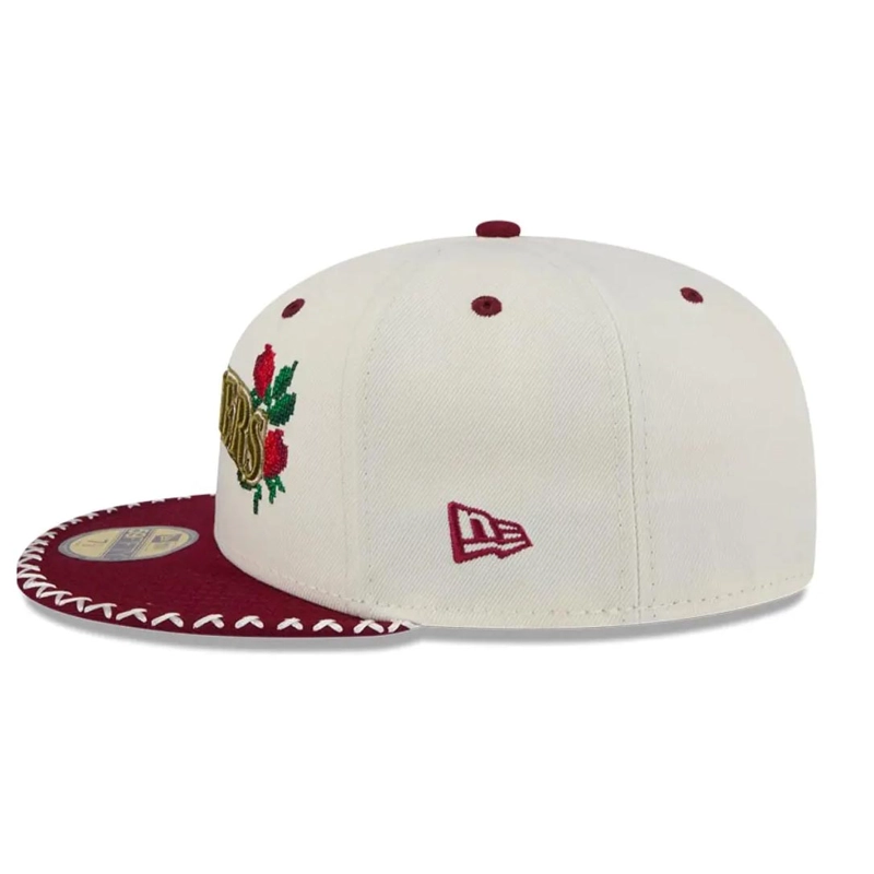 JOCKEY GORRA NEW ERA 59FIFTY MLB SEATTLE MARINERS NOVELTY STITCH WHITE - 3