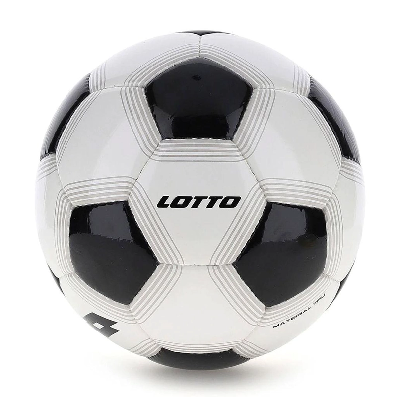 BALON DE FUTBOL N5 LOTTO STADIO 500 BLANCO NEGRO - 1