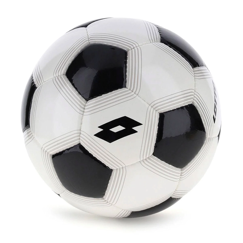 BALON DE FUTBOL N5 LOTTO STADIO 500 BLANCO NEGRO - 2
