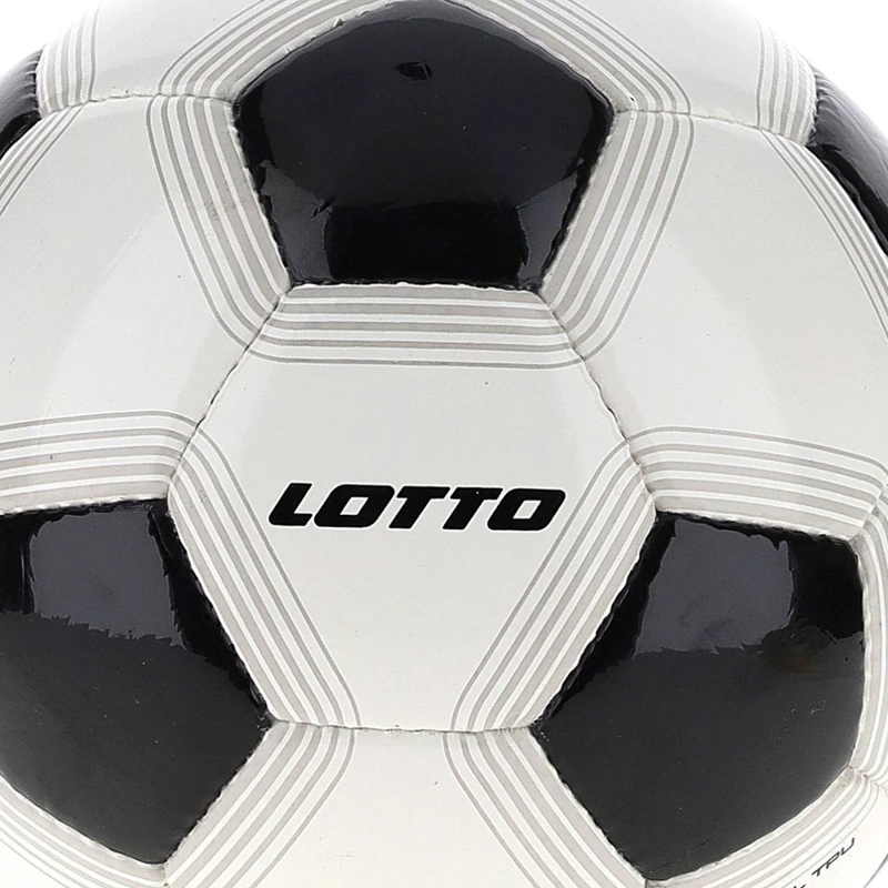 BALON DE FUTBOL N5 LOTTO STADIO 500 BLANCO NEGRO - 3