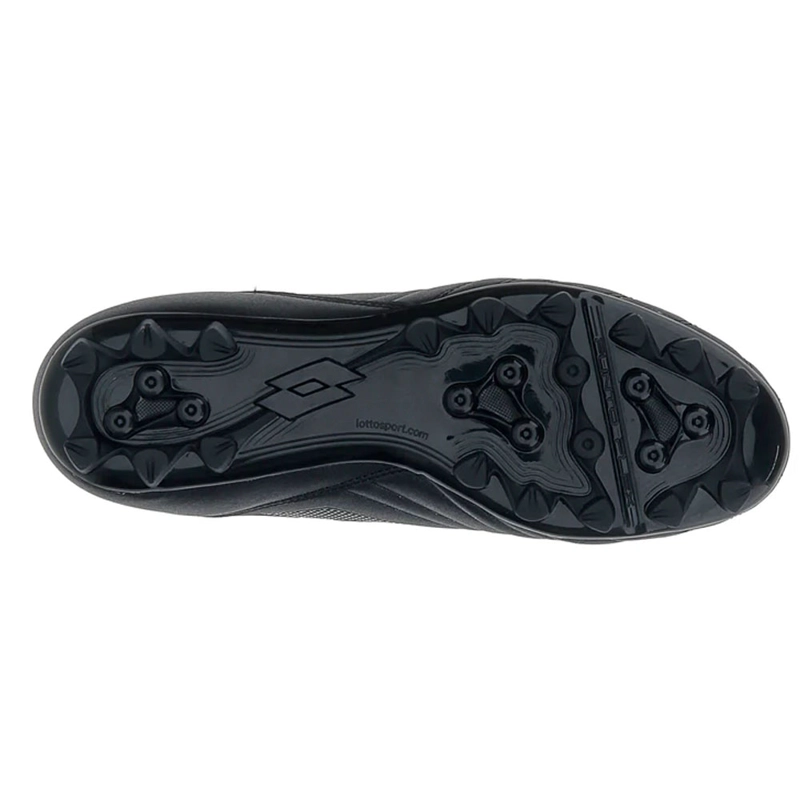 ZAPATILLA FUTBOL HOMBRE LOTTO STADIO AGM 705 NEGRO - 4