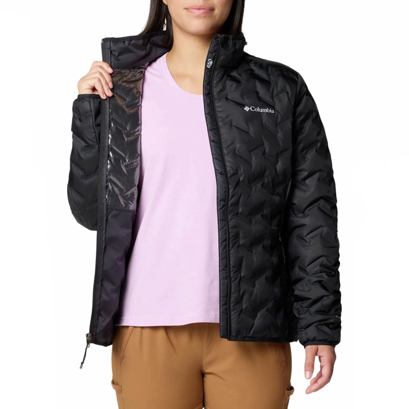 PARKA MUJER COLUMBIA DELTA RIDGE II NEGRO - 4