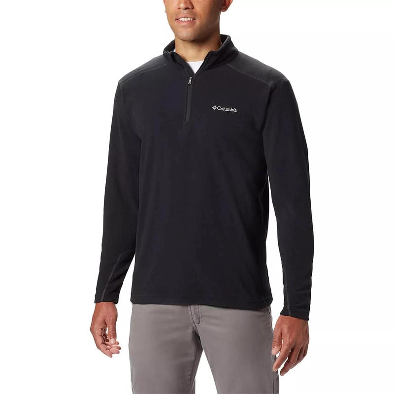 POLAR HOMBRE COLUMBIA KLAMATH RANGE II HALF ZIP NEGRO - 1