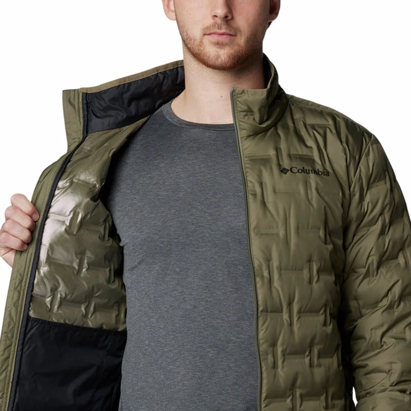 PARKA HOMBRE COLUMBIA DELTA RIDGE II DOWN VERDE - 4