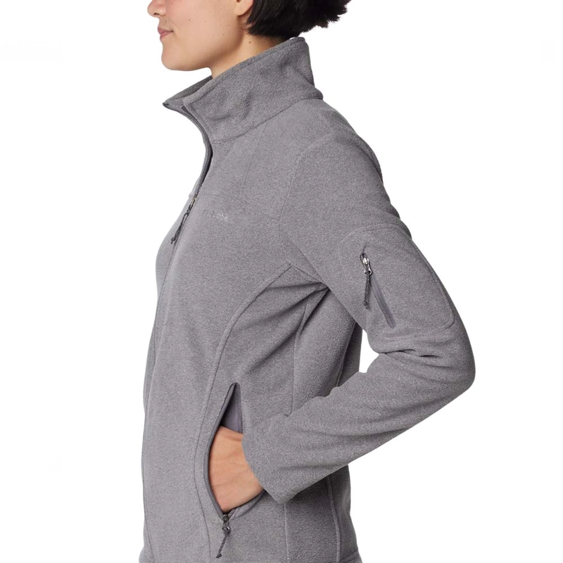POLAR MUJER COLUMBIA FAST TREK II JACKET GRIS - 2