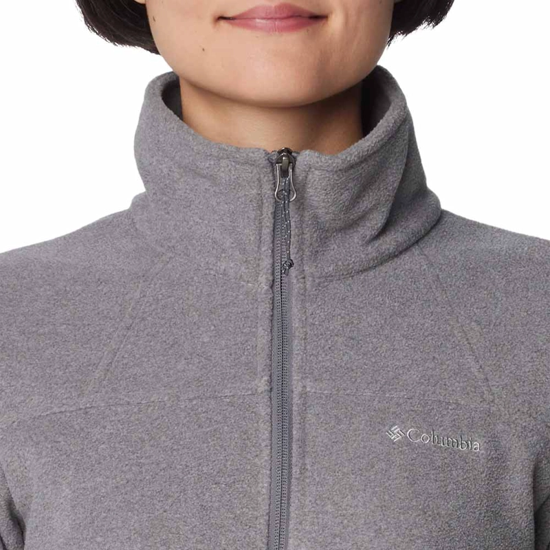 POLAR MUJER COLUMBIA FAST TREK II JACKET GRIS - 3