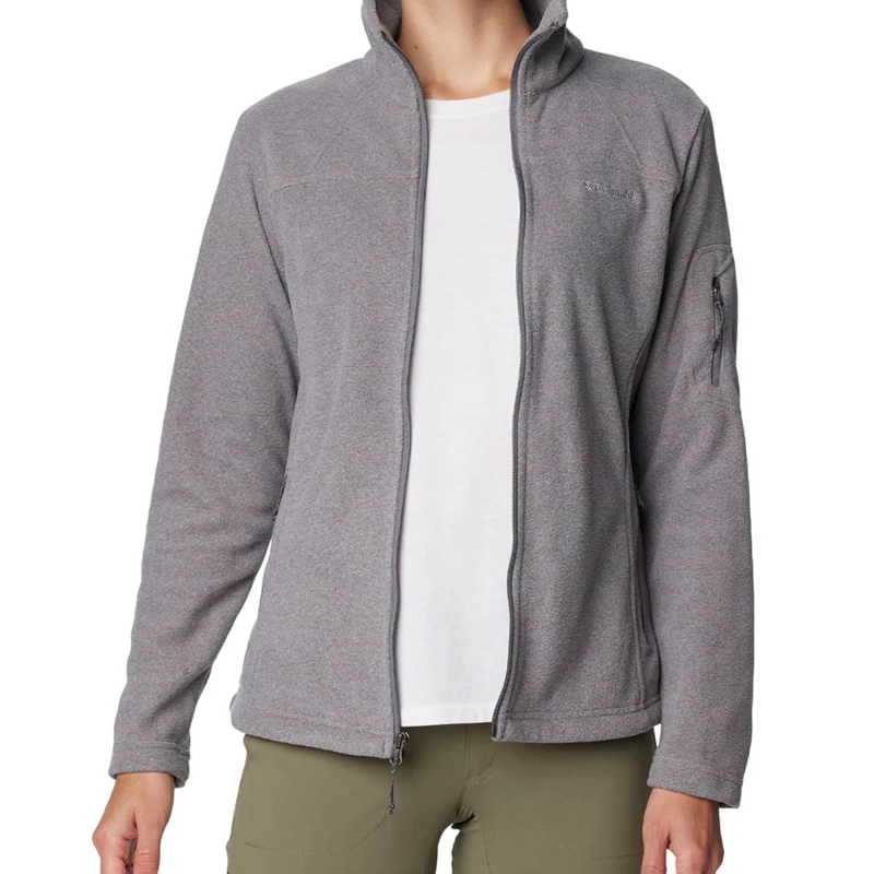 POLAR MUJER COLUMBIA FAST TREK II JACKET GRIS - 6