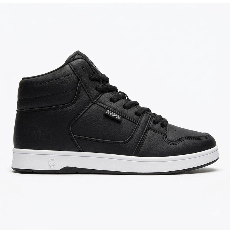 ZAPATILLAS URBANAS HOMBRE SPITFIRE HIGH TOP NEW SEASON NEGRO BLANCO - 1