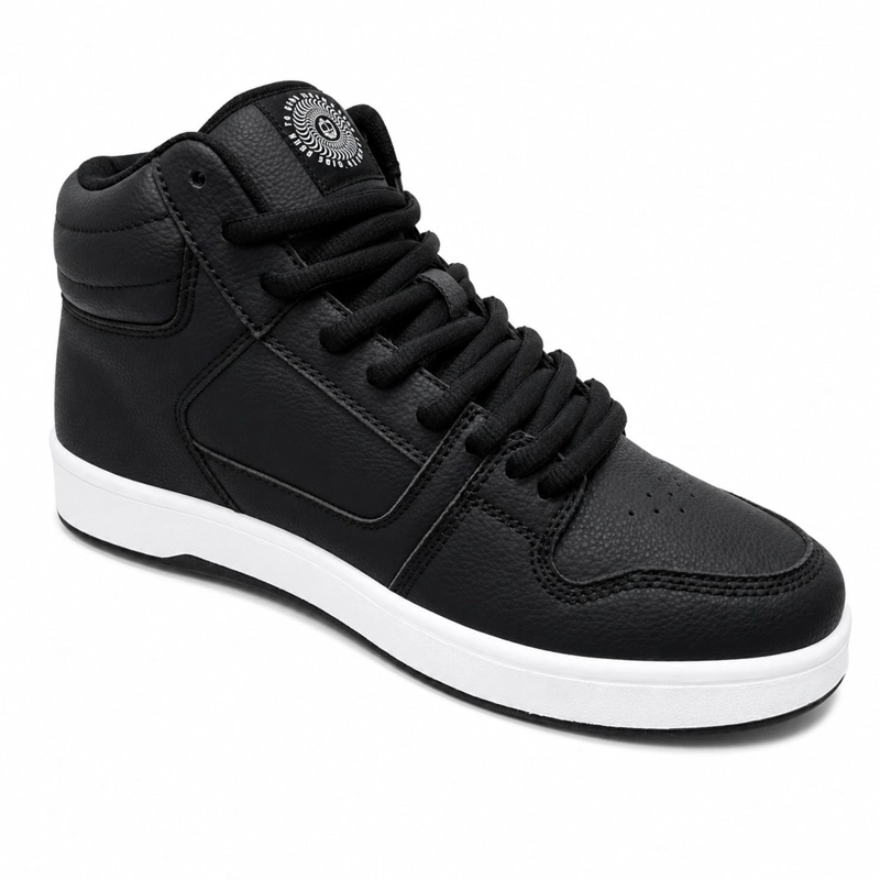 ZAPATILLAS URBANAS HOMBRE SPITFIRE HIGH TOP NEW SEASON NEGRO BLANCO - 4