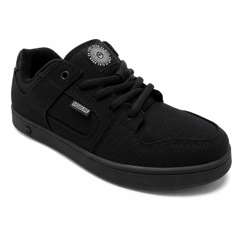 ZAPATILLAS URBANAS HOMBRE SPITFIRE NEW SEASON CANVAS NEGRO - 4