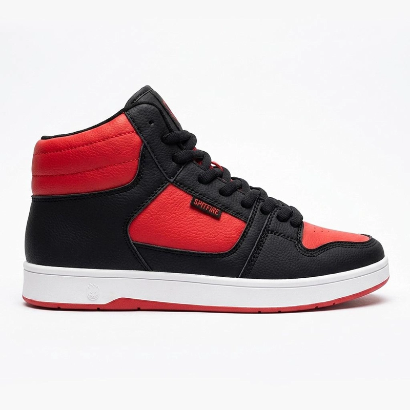 ZAPATILLAS URBANAS HOMBRE SPITFIRE HIGH TOP NEW SEASON ROJO NEGRO - 1