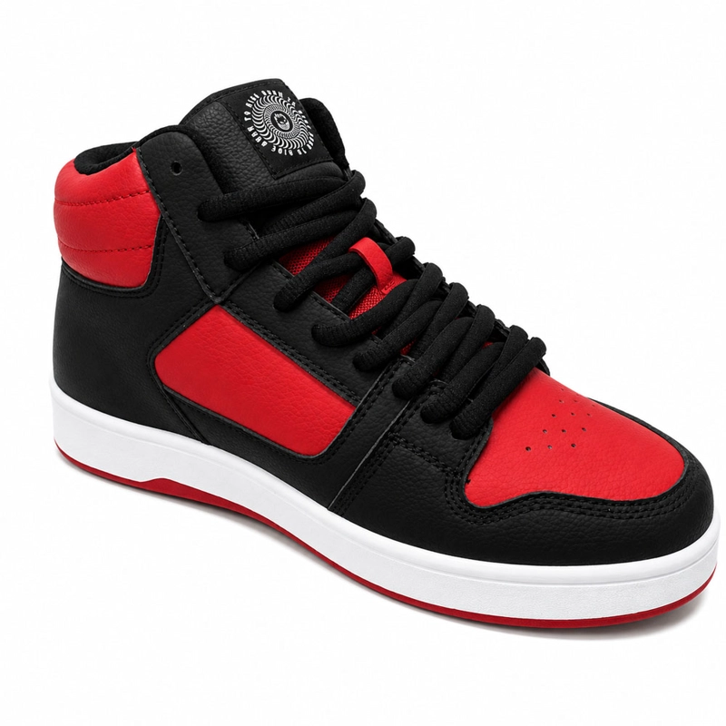 ZAPATILLAS URBANAS HOMBRE SPITFIRE HIGH TOP NEW SEASON ROJO NEGRO - 4