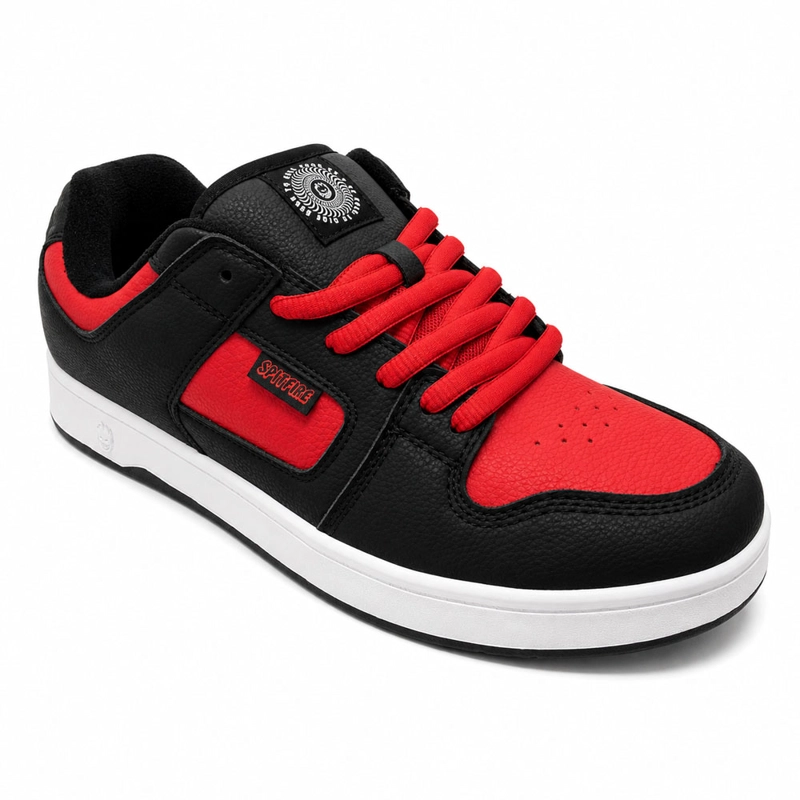 ZAPATILLA HOMBRE SPITFIRE NEW SEASON NEGRO ROJO - 4