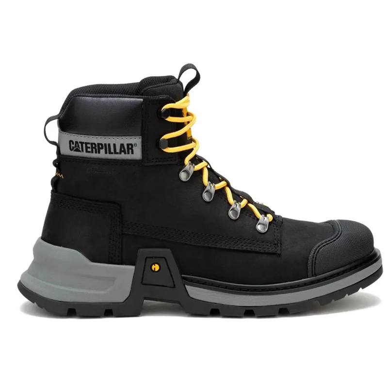ZAPATILLA BOTIN HOMBRE CAT WATERPROOF COLORADO EXPEDITION NEGRO - 1