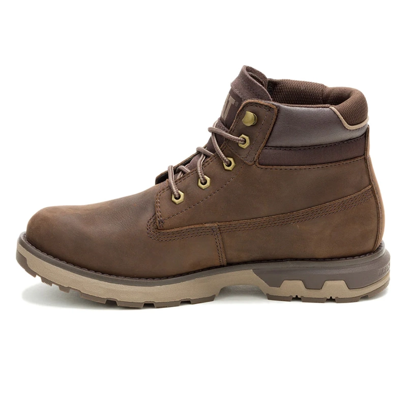 ZAPATILLA BOTIN HOMBRE CAT WATERPROOF PURSUE CAFE - 2