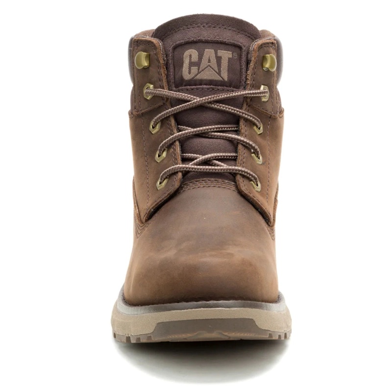 ZAPATILLA BOTIN HOMBRE CAT WATERPROOF PURSUE CAFE - 3