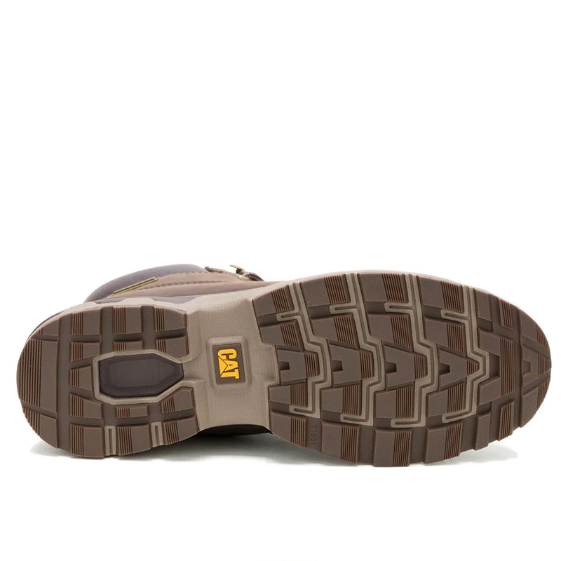 ZAPATILLA BOTIN HOMBRE CAT WATERPROOF PURSUE CAFE - 5