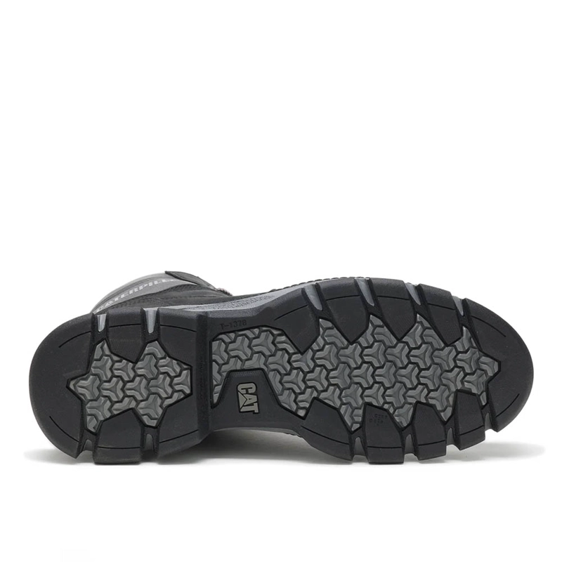 ZAPATILLA BOTIN CAT WATERPROOF HOMBRE MERIDIAN NEGRO - 3