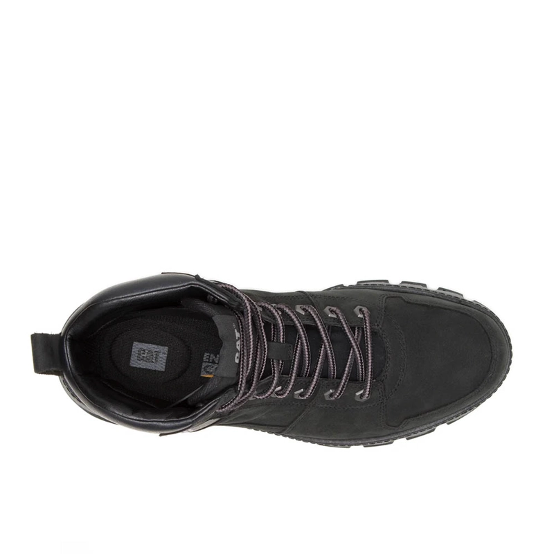 ZAPATILLA BOTIN CAT WATERPROOF HOMBRE MERIDIAN NEGRO - 4