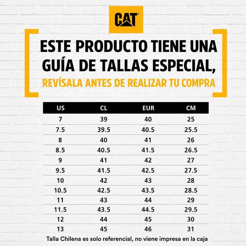 ZAPATILLA HOMBRE CAT VERSAGE MID CAFE  OSCURO - 7
