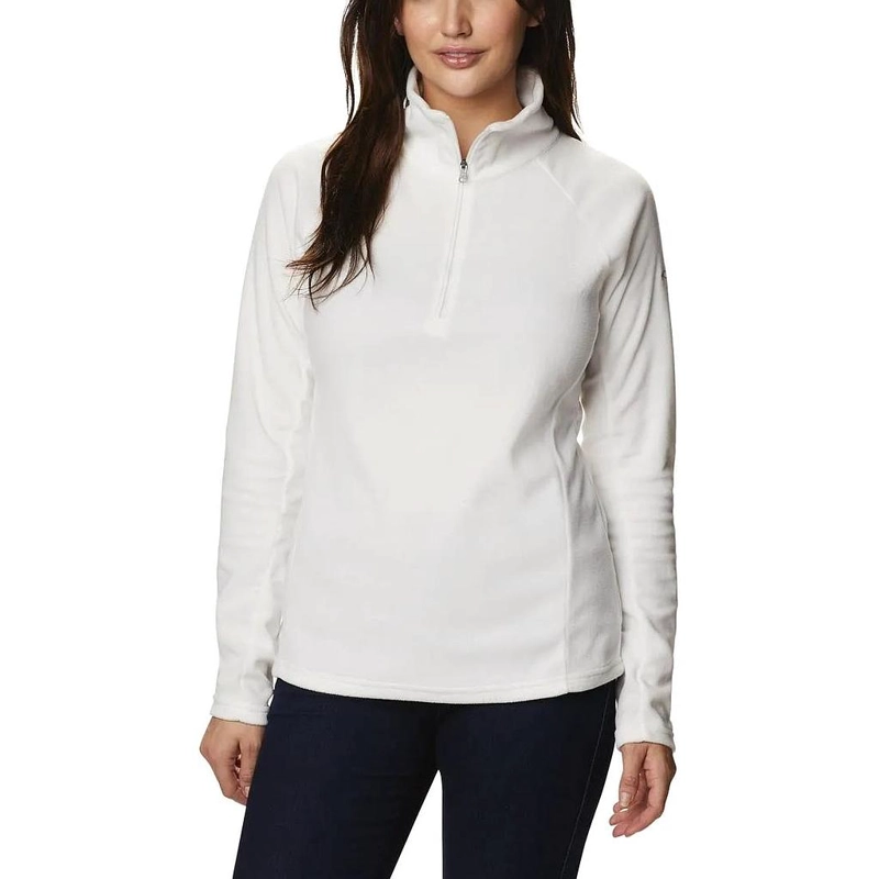 POLAR MUJER COLUMBIA GLACIAL IV HALF ZIP BLANCO - 1
