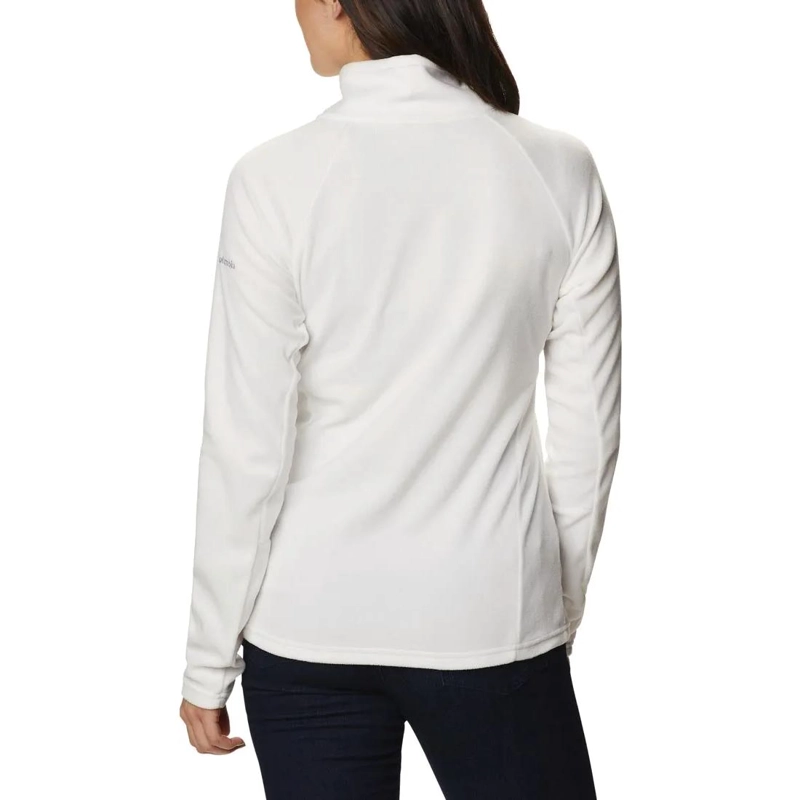 POLAR MUJER COLUMBIA GLACIAL IV HALF ZIP BLANCO - 2