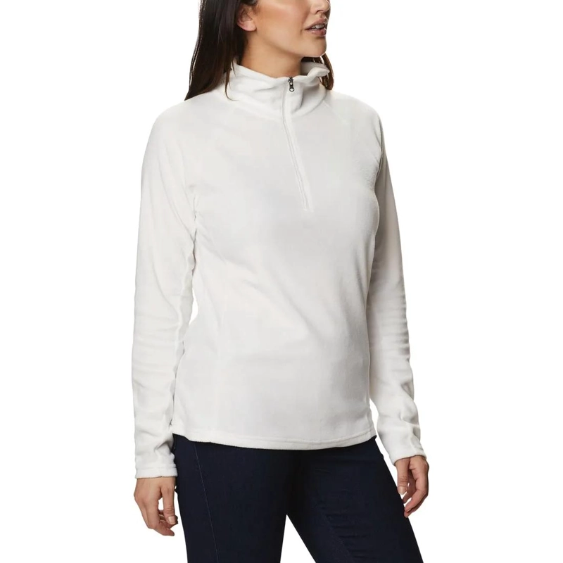 POLAR MUJER COLUMBIA GLACIAL IV HALF ZIP BLANCO - 3