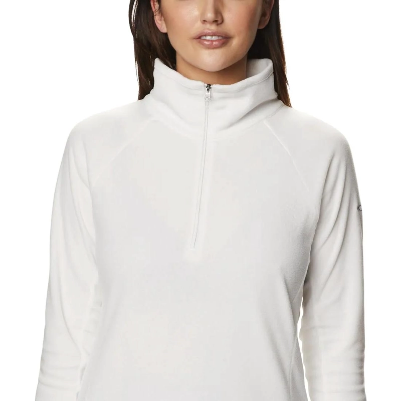 POLAR MUJER COLUMBIA GLACIAL IV HALF ZIP BLANCO - 4