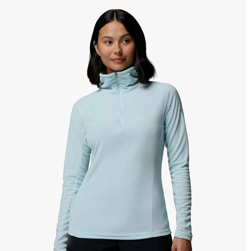 POLAR MUJER COLUMBIA GLACIAL IV HALF ZIP AZUL CELESTE - 1