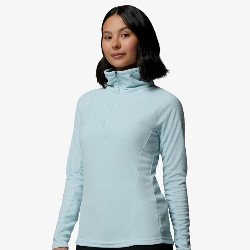 POLAR MUJER COLUMBIA GLACIAL IV HALF ZIP AZUL CELESTE - 2
