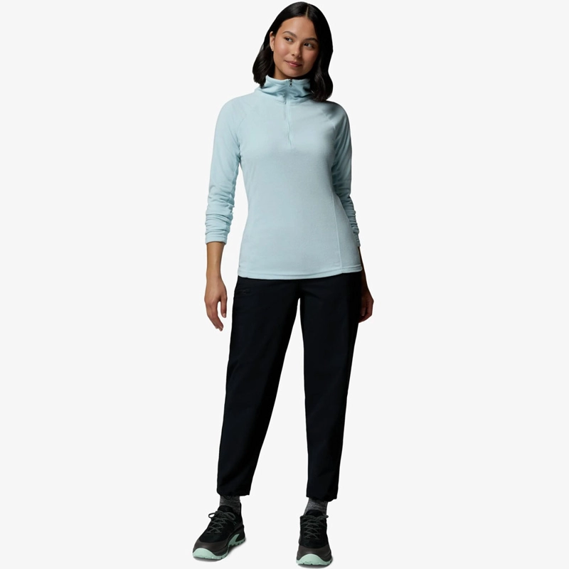 POLAR MUJER COLUMBIA GLACIAL IV HALF ZIP AZUL CELESTE - 5