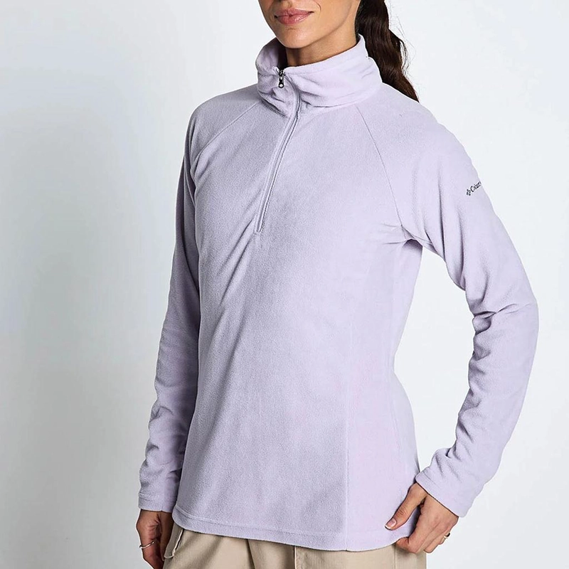 POLAR MUJER COLUMBIA GLACIAL IV HALF ZIP MORADO - 1