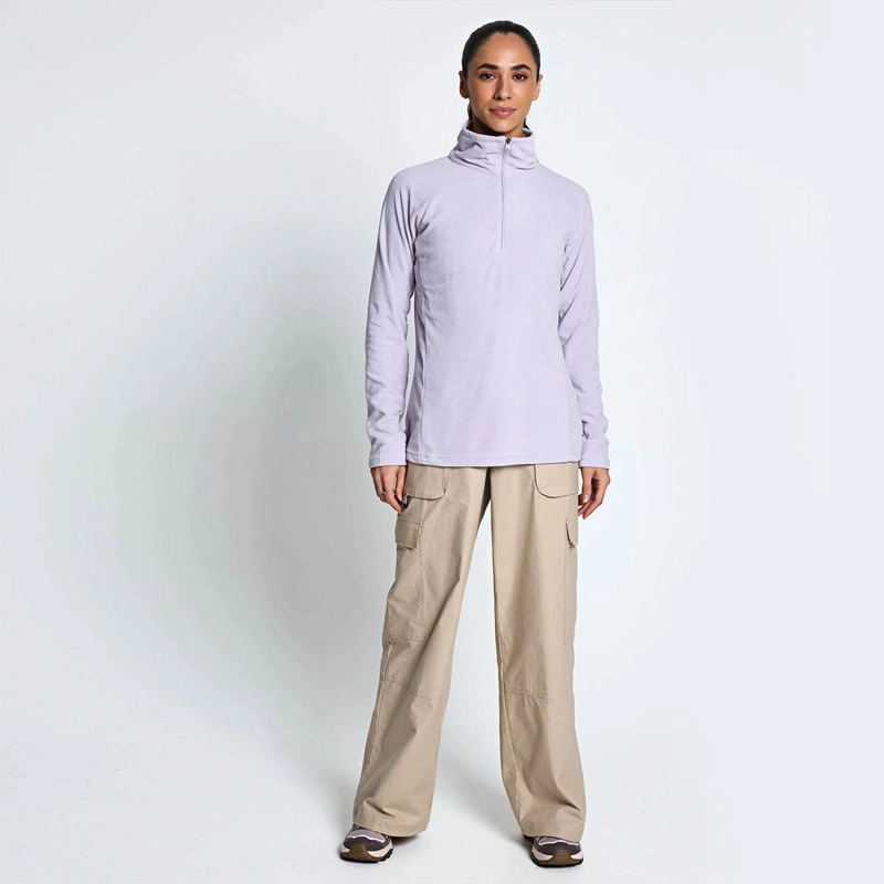 POLAR MUJER COLUMBIA GLACIAL IV HALF ZIP MORADO - 5