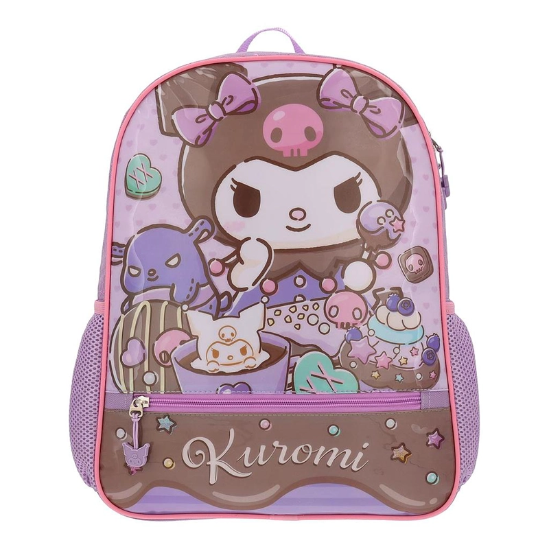 MOCHILA KUROMI INFANTIL PINKY 14L - 1