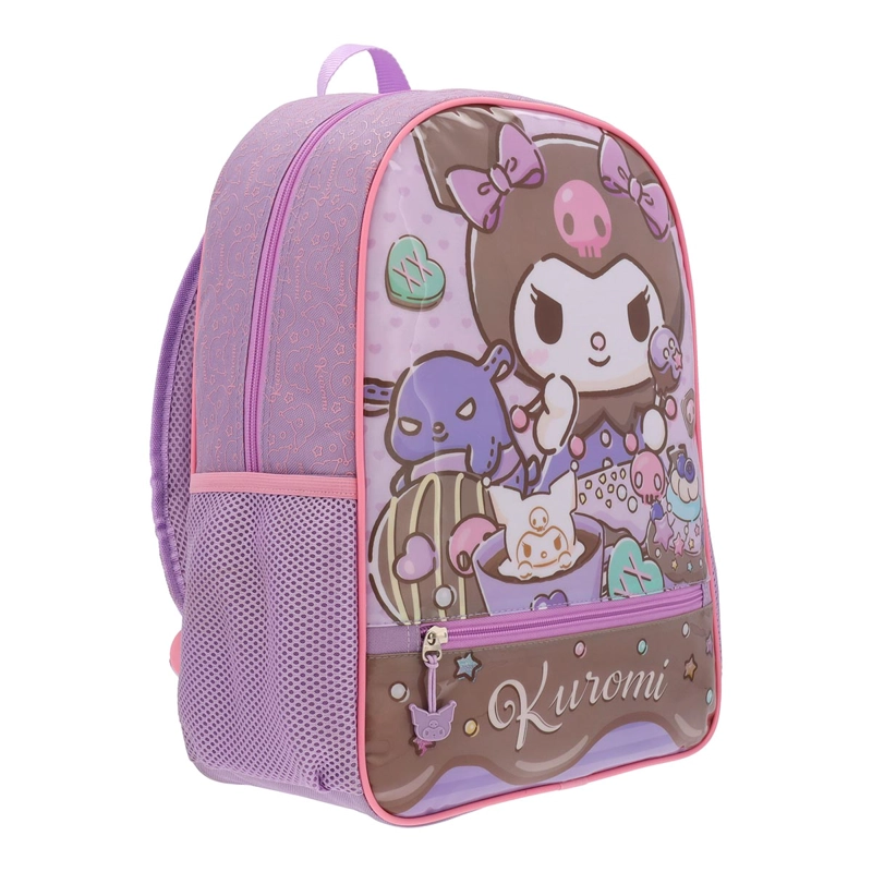 MOCHILA KUROMI INFANTIL PINKY 14L - 2