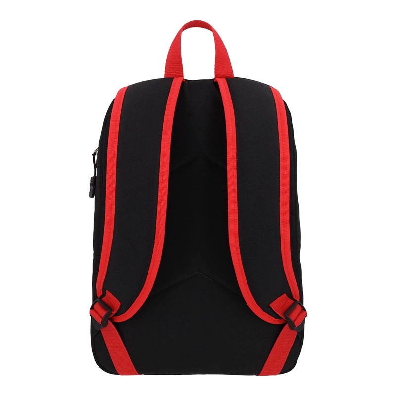 MOCHILA HELLO KITTY JUVENIL NEGRO ROJO 17L - 4