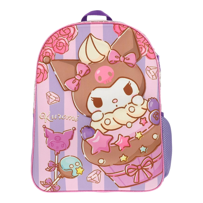 SET MOCHILAS 3 EN 1 KUROMI INFANTIL PINKY 14L - 2
