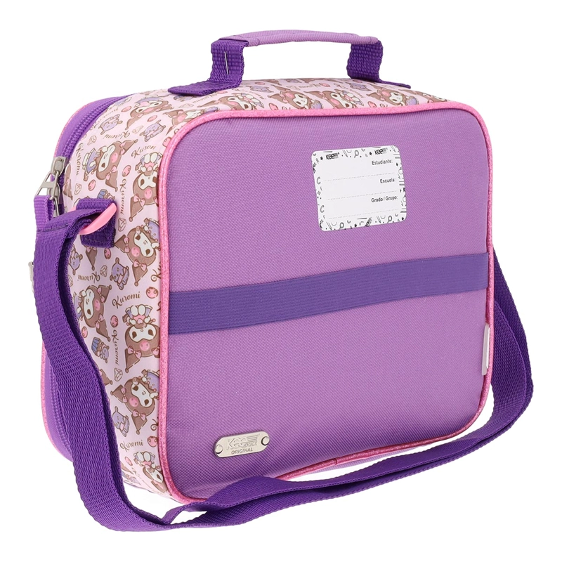 SET MOCHILAS 3 EN 1 KUROMI INFANTIL PINKY 14L - 6