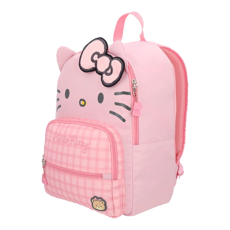 MOCHILA HELLO KITTY JUVENIL ROSADO 17L - 8
