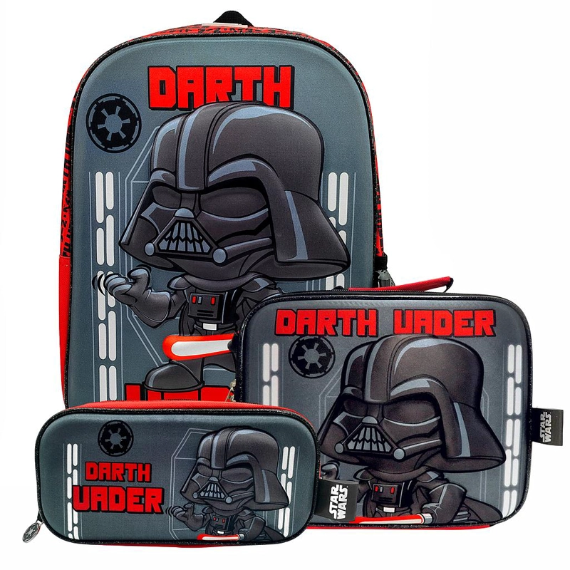 SET MOCHILAS 3 EN 1 STAR WARS INFANTIL 14L - 1