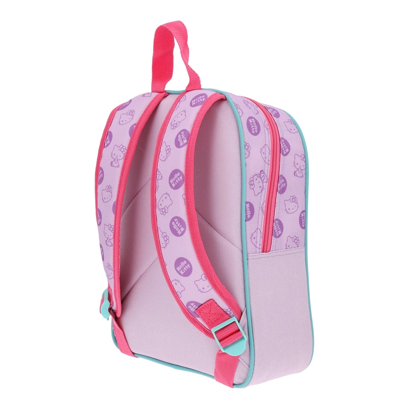 MOCHILA HELLO KITTY INFANTIL IM FABULOUS ROSADO 14L - 4