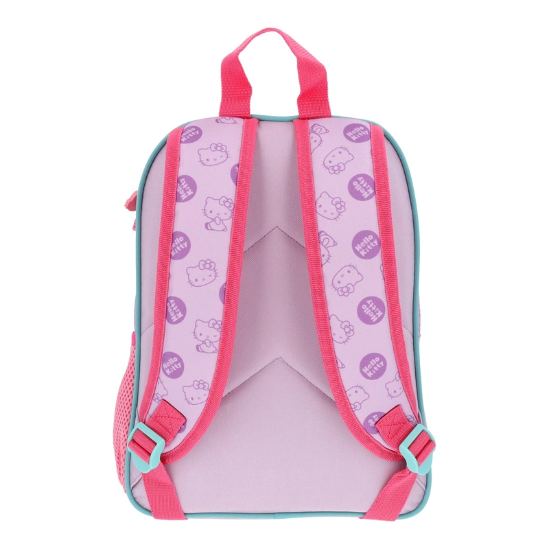 MOCHILA HELLO KITTY INFANTIL IM FABULOUS ROSADO 14L - 5