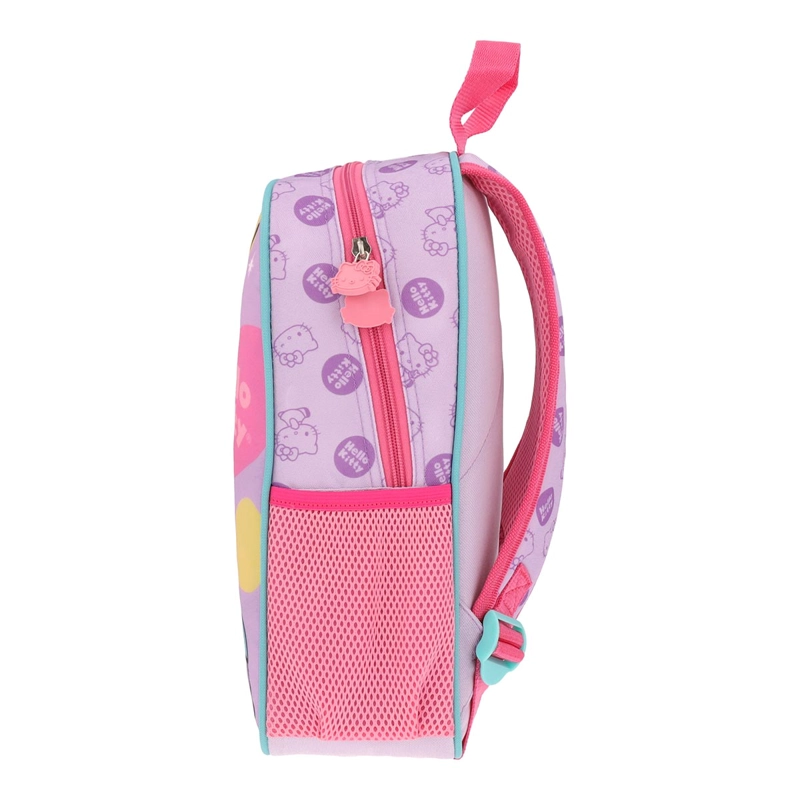 MOCHILA HELLO KITTY INFANTIL IM FABULOUS ROSADO 14L - 7