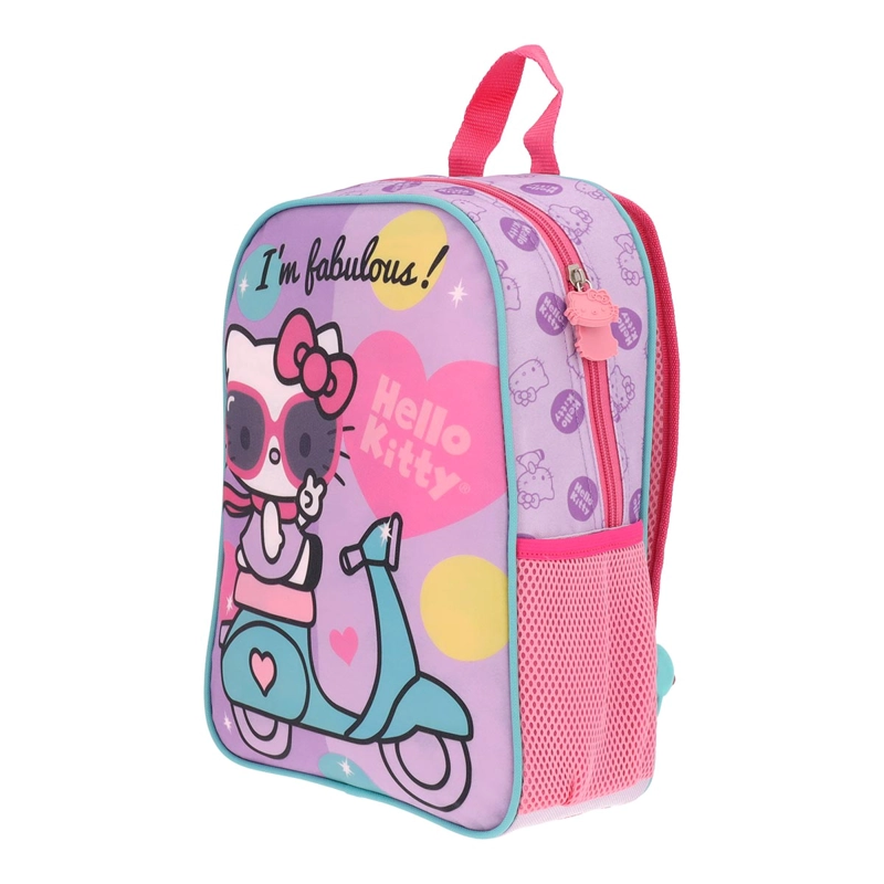 MOCHILA HELLO KITTY INFANTIL IM FABULOUS ROSADO 14L - 8