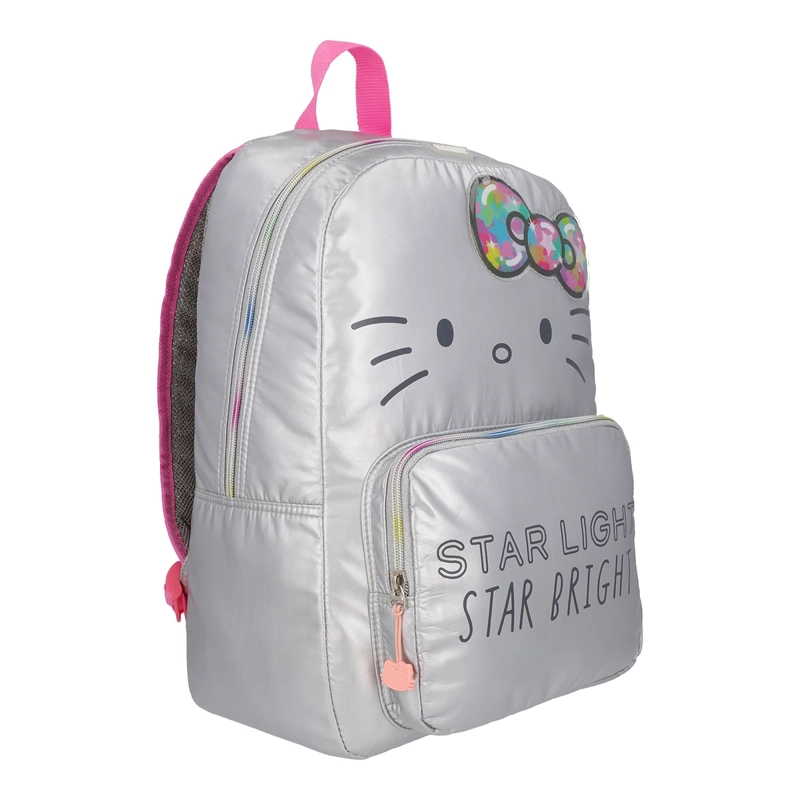 MOCHILA HELLO KITTY JUVENIL METAL MORADO 17L - 2