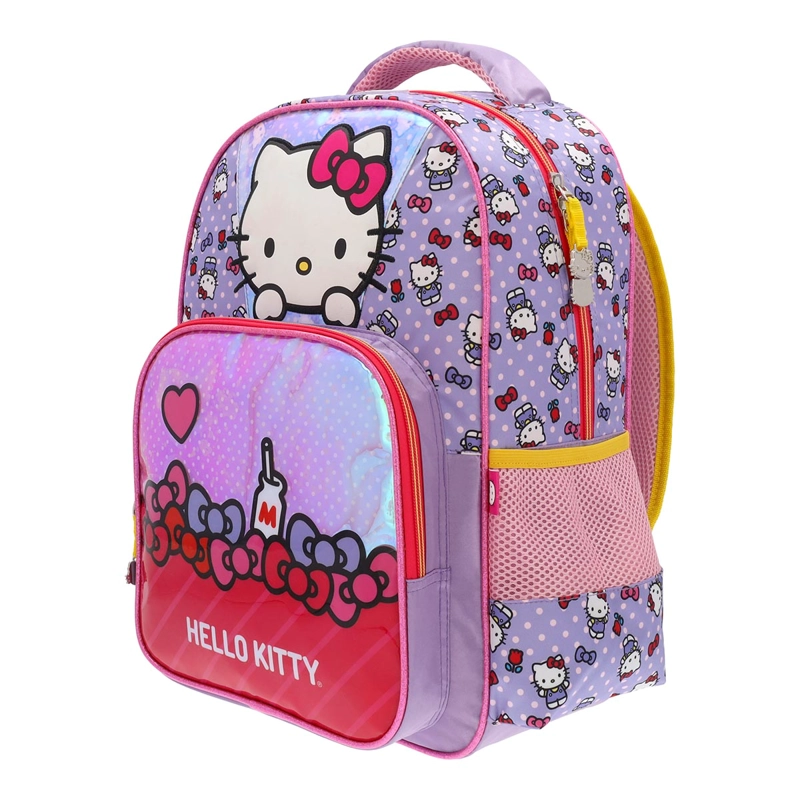 MOCHILA HELLO KITTY INFANTIL ROJO 14L - 8